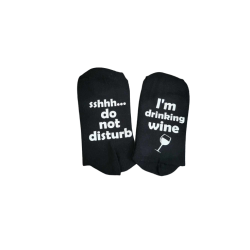 Sokken I'm drinking wine