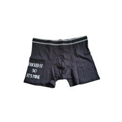 Boxershort i licked it