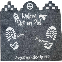 Schoenzetmat Sinterklaas